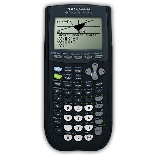 Calculatrice Texas Instruments TI-82 Advanced Mode Examen