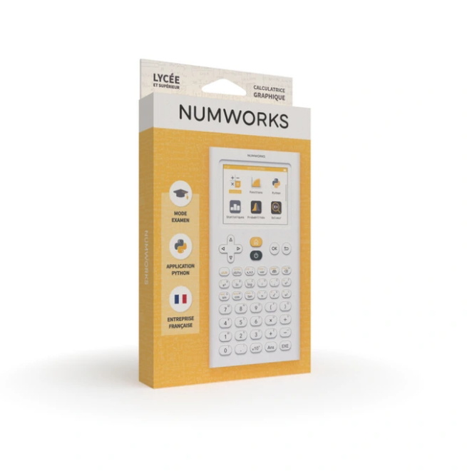 Calculatrice Numworks Python – Programmation, Mode Examen & Graphes